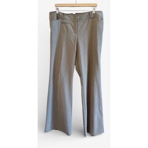 Women Lane Bryant Vintage Tan‎ Tall Dress Pants(Size 3=14/16) Plus Office Work